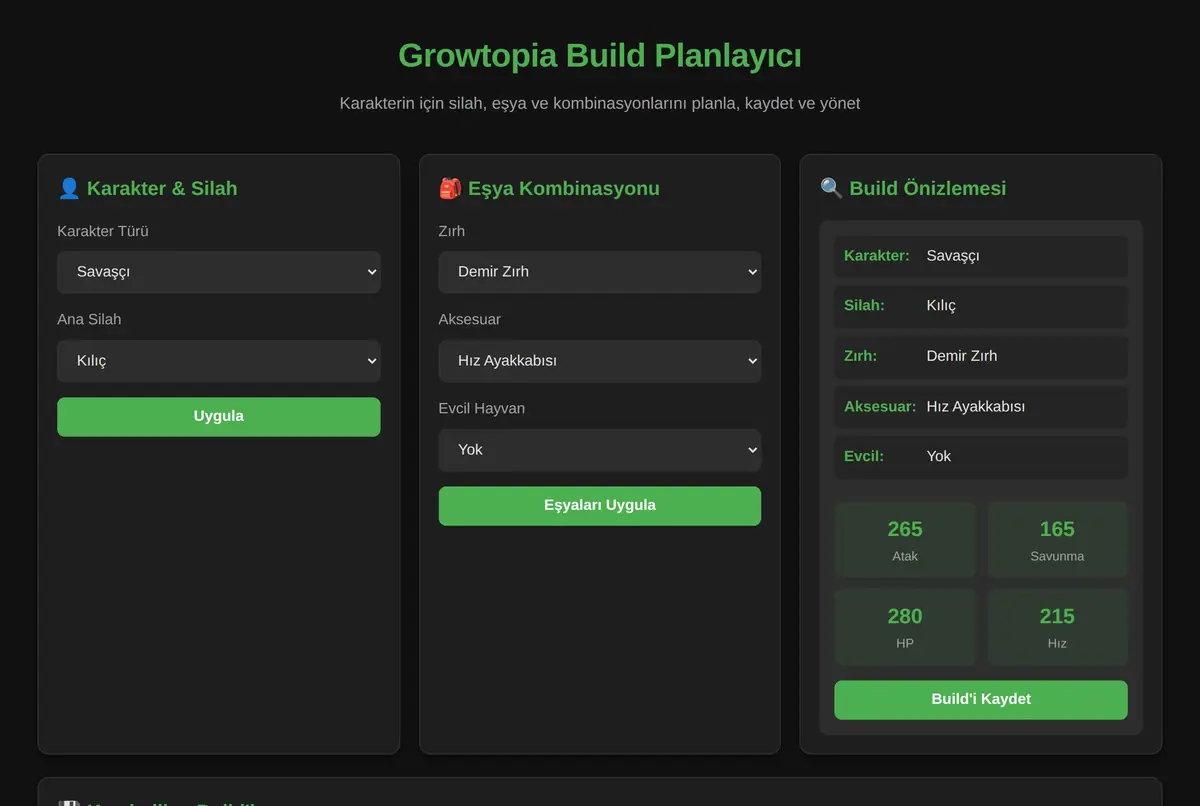 Growtopia Build Planlayıcı ekran görüntüsü 2