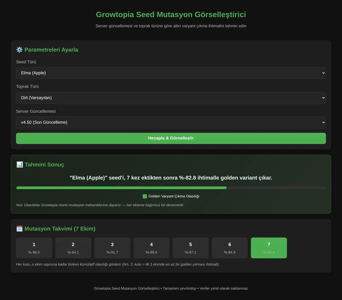 Growtopia Seed Mutasyon Görselleştirici ekran görüntüsü 3