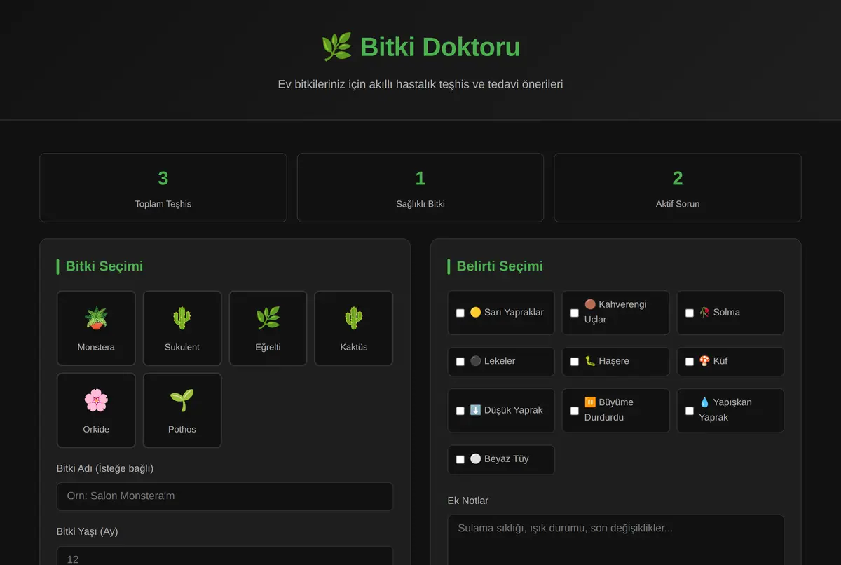 Bitki Doktoru: Ev Bitkileri İçin Akıllı Teşhis ekran görüntüsü 2
