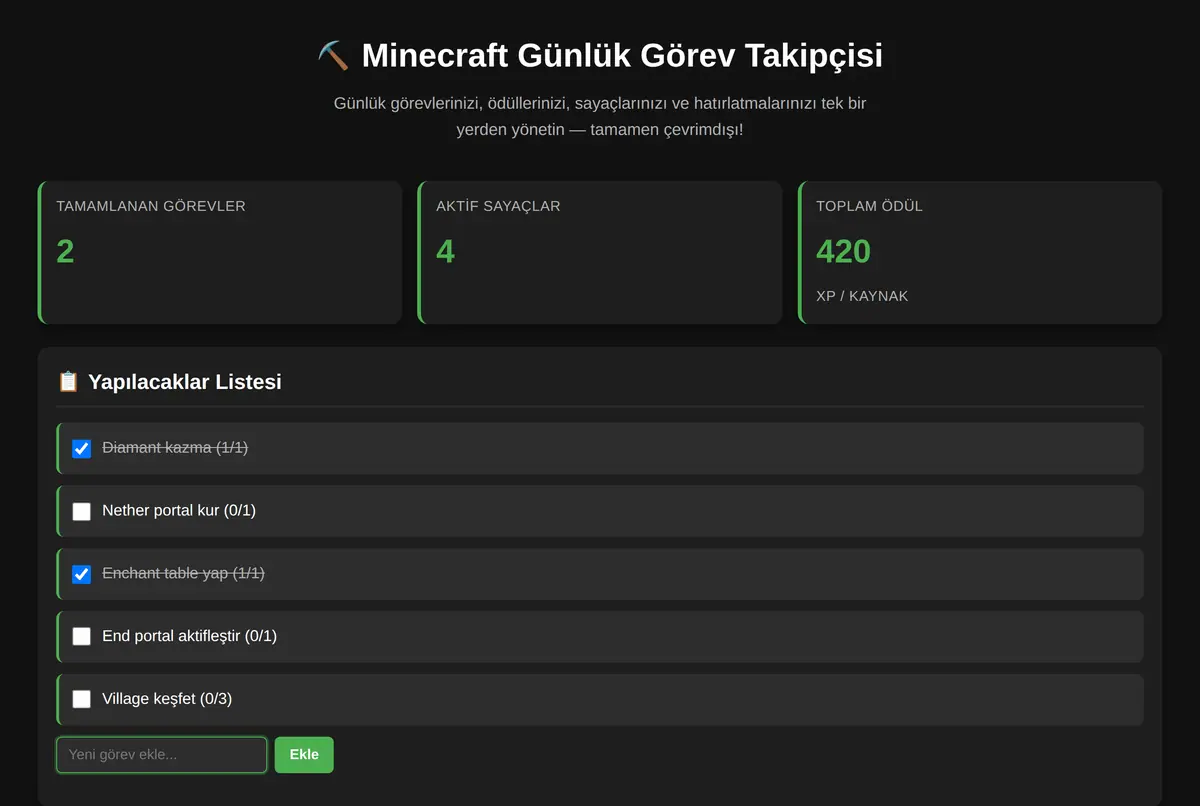 LoL Günlük Görev Takipçisi ekran görüntüsü 2