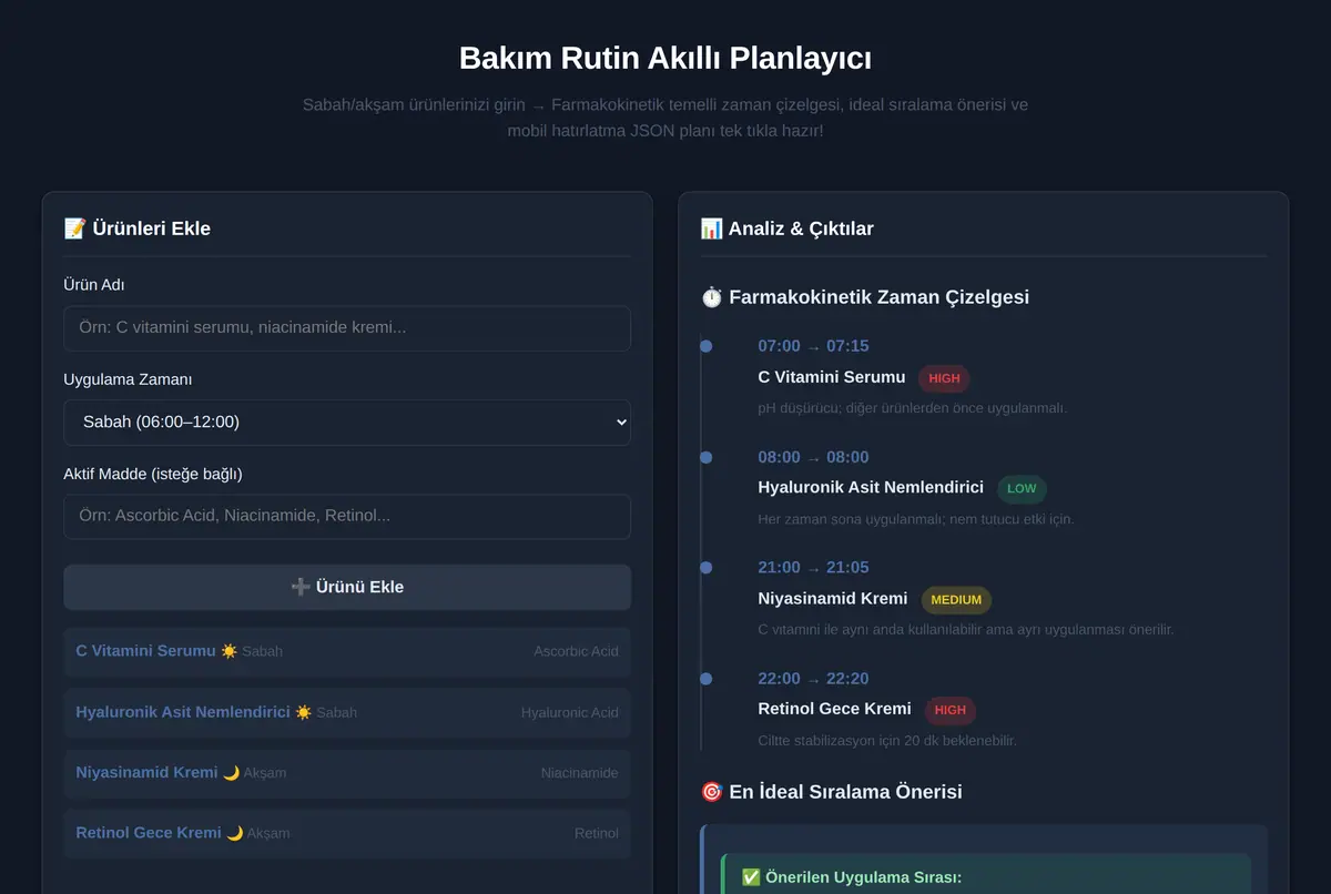 Bakım Rutin Akıllı Planlayıcı ekran görüntüsü 2