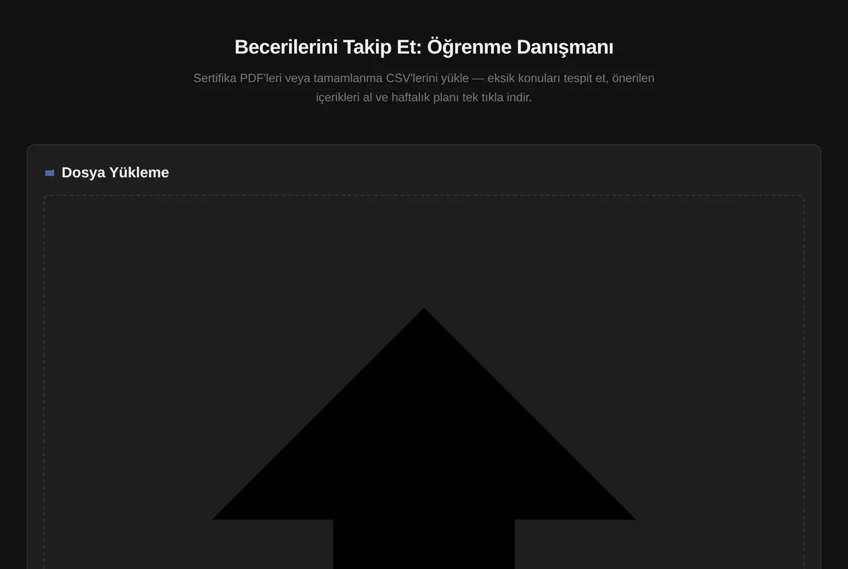 Becerilerini Takip Et: Öğrenme Danışmanı ekran görüntüsü 2