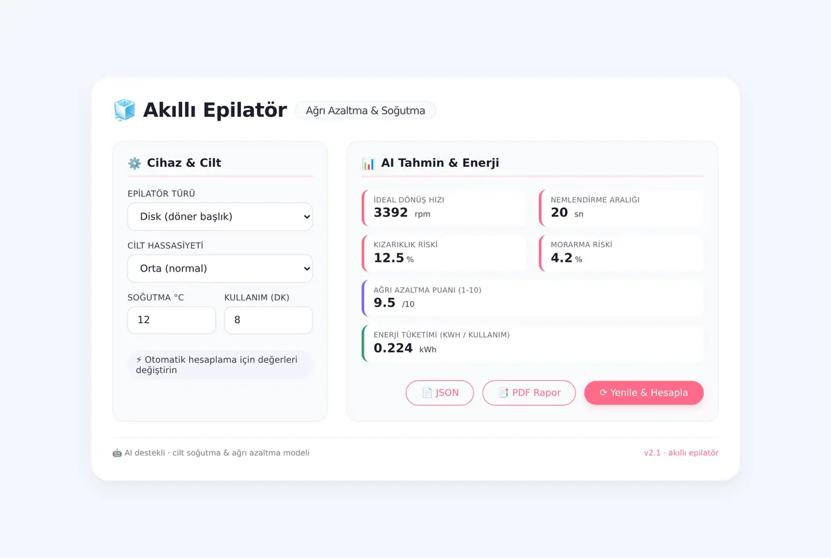 Akıllı Epilatör Ağrı Azaltma ve Cilt Soğutma ekran görüntüsü 3