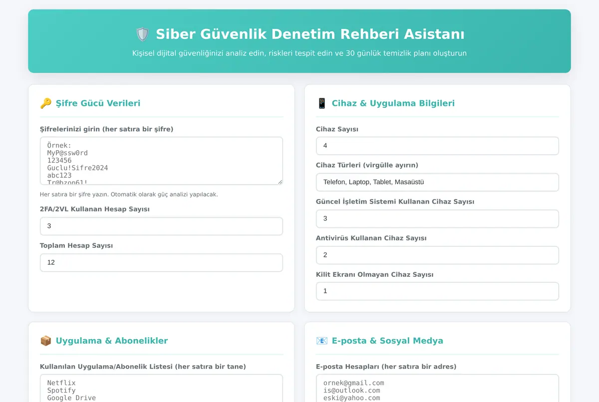 JWT Güvenlik Denetim Asistanı ekran görüntüsü 2