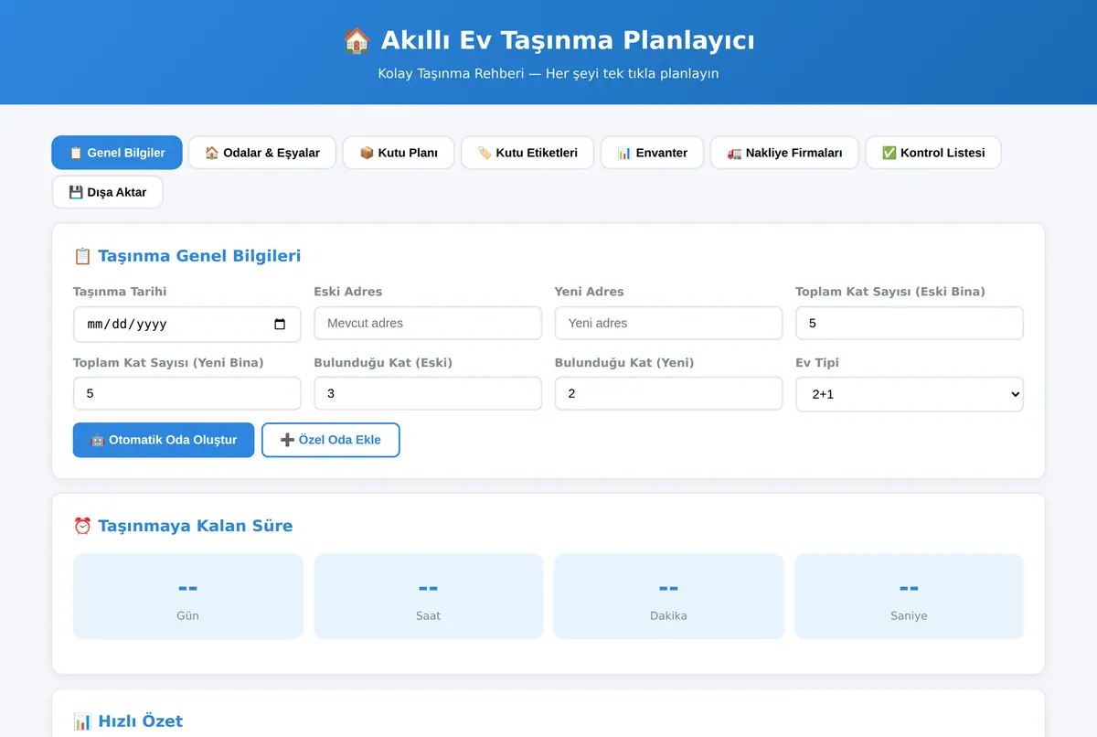 Akıllı Ev Taşınma Planlayıcı ekran görüntüsü 2