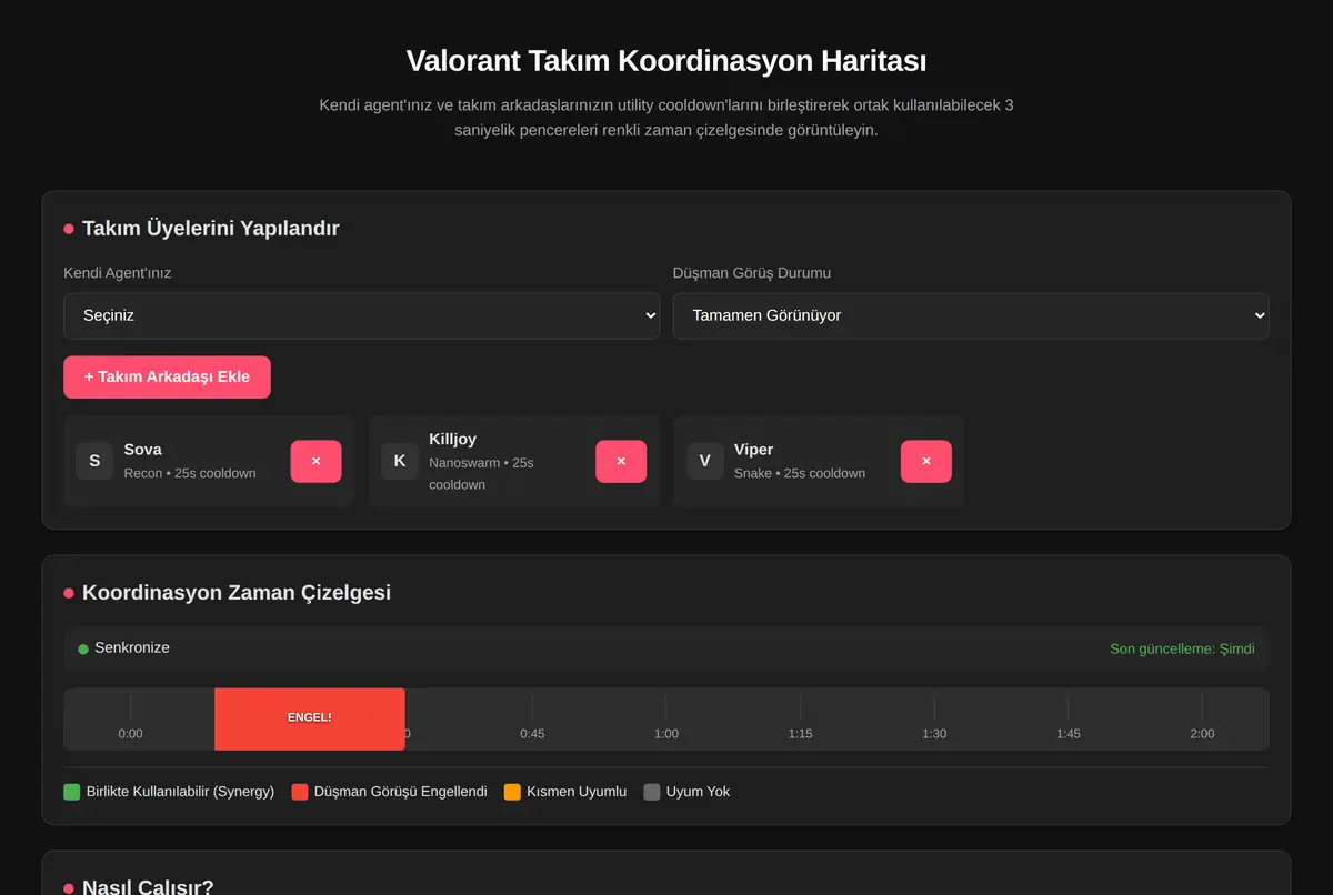 Valorant Takım Koordinasyon Haritası ekran görüntüsü 2